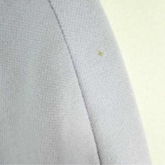 NWT Tibi - The Rugby Dress Purple Green‎ Striped 3/4 Sleeve Mini Dress XS - Picture 9 of 15